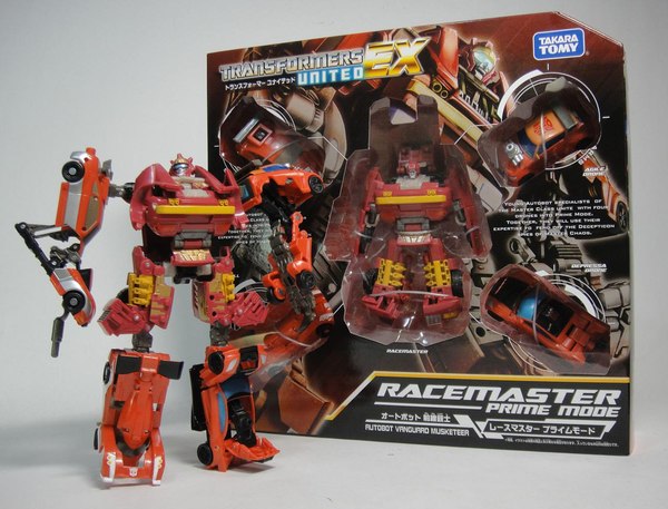 Takara Tomy Transformers United EX Primes Images  Roadmaster, Grimmaster Racemaster  (4 of 7)